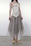 marc le bihanless strap jacket 2643 off White rice white